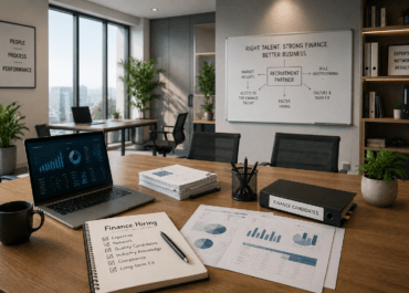 Finance recruitment agency evaluating candidates based on expertise, industry knowledge, compliance, and long-term fit.