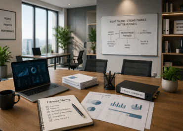 Finance recruitment agency evaluating candidates based on expertise, industry knowledge, compliance, and long-term fit.